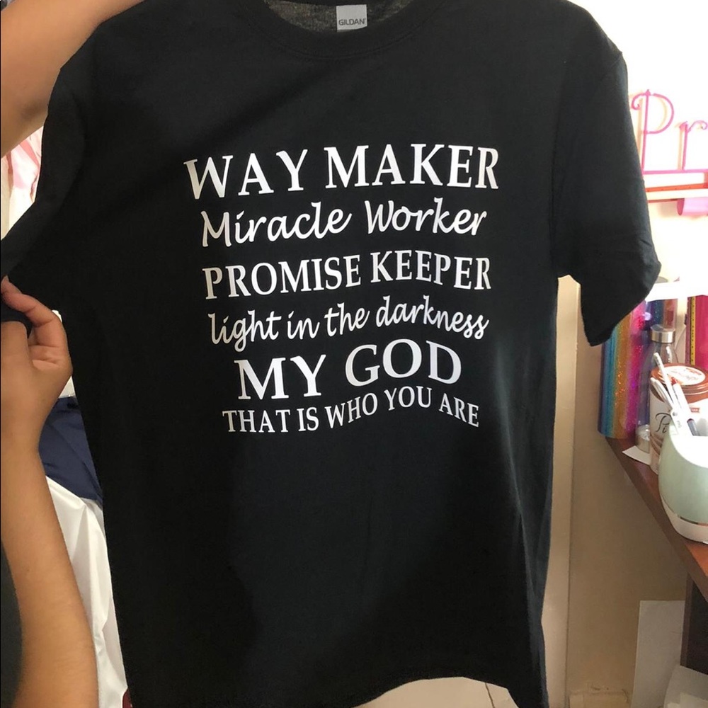 Christian msg T-shirt